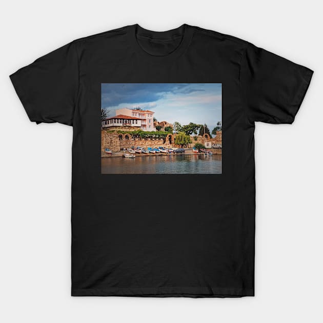 The old town of Nessebar on the Black Sea coast T-Shirt by psychoshadow